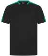 LV290 Finden + Hales Unisex Team T-Shirt Black / Emerald colour image
